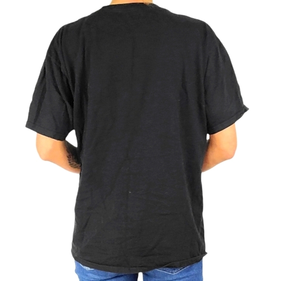 Hurley Graphic Cotton Tee Size Large Black - Picture 3 of 3